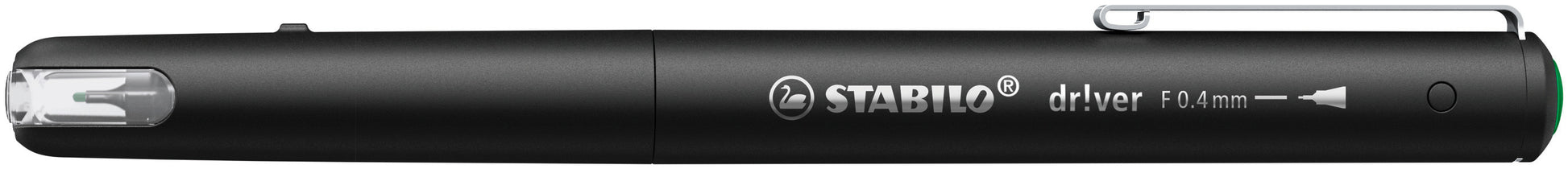 STABILO dr!ver fineliner groen, 0.4mm - 2