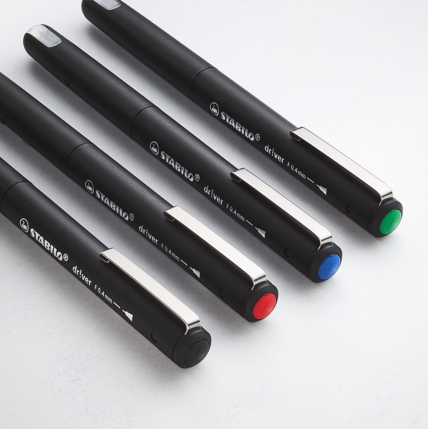 STABILO dr!ver fineliner groen, 0.4mm - 5