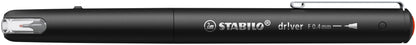 STABILO dr!ver fineliner rood, 0.4mm - 2