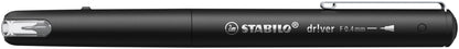 STABILO dr!ver fineliner zwart, 0.4mm - 2