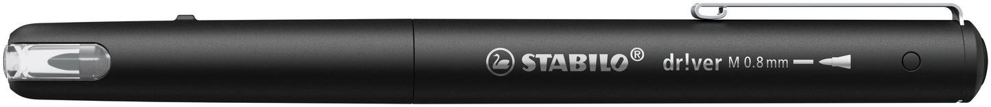 STABILO dr!ver fineliner zwart, 0.8mm - 2
