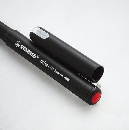 STABILO dr!ver fineliner zwart, 0.8mm - 3