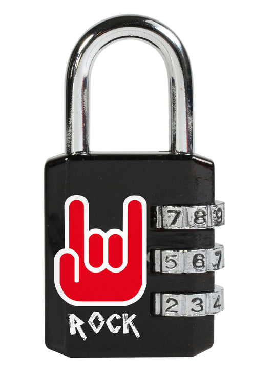 Master Lock Hangslot 3-Cijfer 30mm Patroon Rock