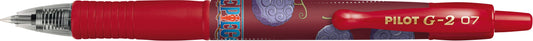 PILOT G-2-07 Gelpen One Piece Rood, 0.7 mm