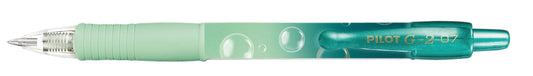 PILOT G-2 Bubble Gelpen, Groen, 0,7 mm, Blauwschrijfinkt