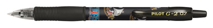PILOT G-2-07 Gelpen One Piece Zwart, 0.7 mm met Ergonomisch Design