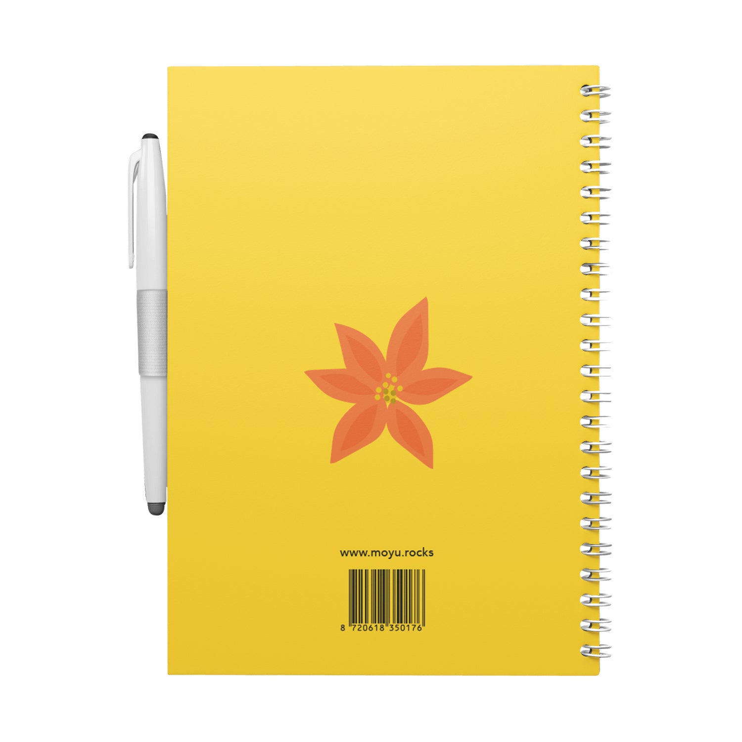 Moyu A5 Hardcover notitieboek Flower Vibes, waterbestendig - 2
