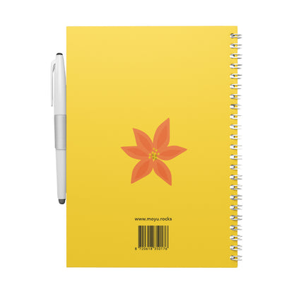 Moyu A5 Hardcover notitieboek Flower Vibes, waterbestendig - 2