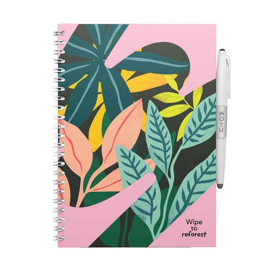 MOYU A5 Hardcover Notitieboek Love Garden met uitwisbaar steenpapier