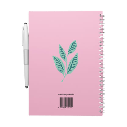 MOYU A5 Hardcover Notitieboek Love Garden met uitwisbaar steenpapier - 2
