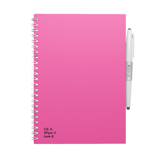 Moyu A5 Hardcover notitieboek Passion Pink, waterbestendig