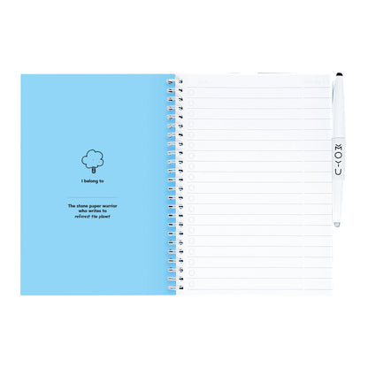 MOYU A5 Hardcover Notitieblok Sky Blue - 3