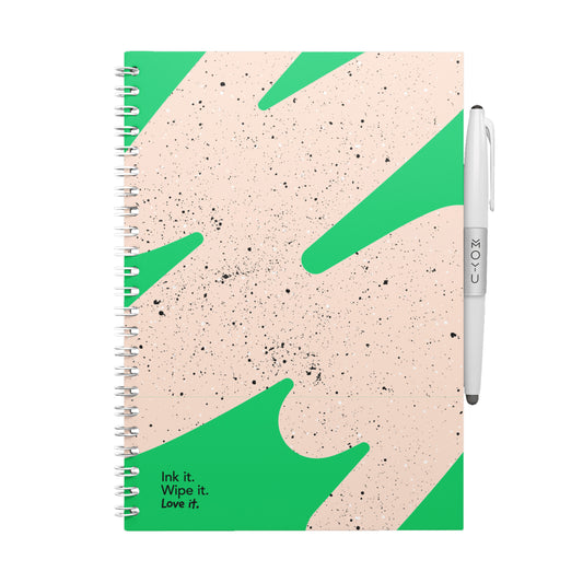 MOYU A5 Hardcover Notitieblok Flashy Moss