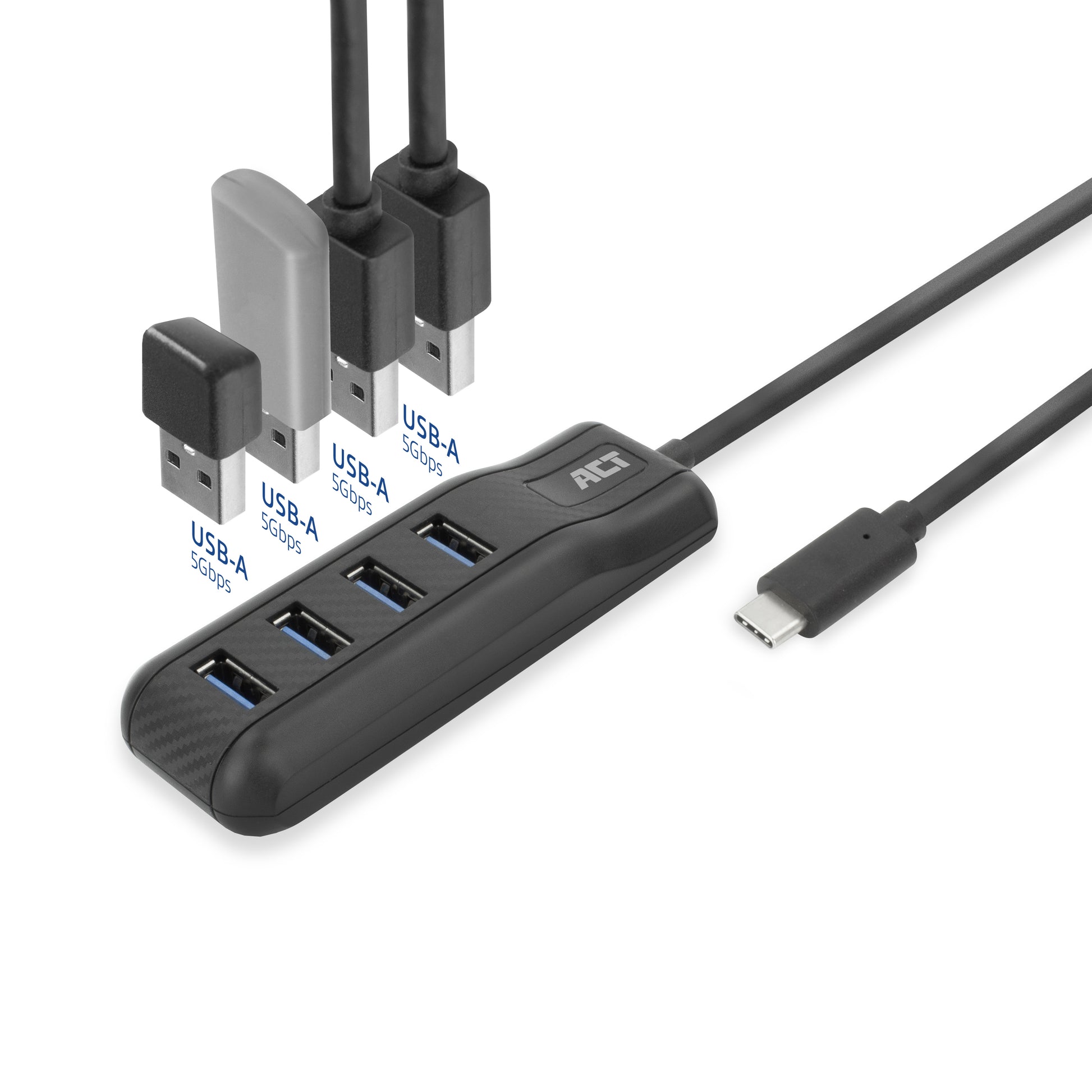 USB-C Hub 4-poorts USB-A met HDMI, Ethernet en Power Delivery - 4