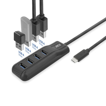 USB-C Hub 4-poorts USB-A met HDMI, Ethernet en Power Delivery - 4