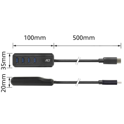 USB-C Hub 4-poorts USB-A met HDMI, Ethernet en Power Delivery - 6