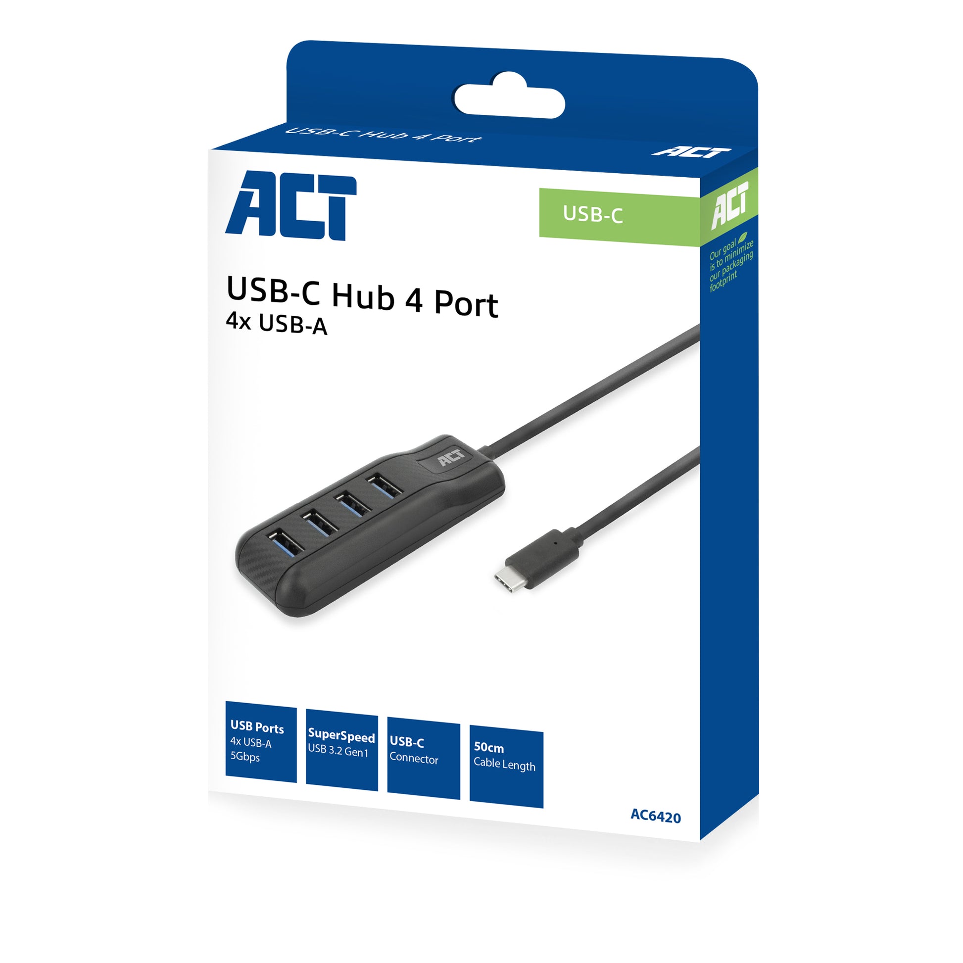 USB-C Hub 4-poorts USB-A met HDMI, Ethernet en Power Delivery - 7