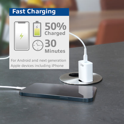 USB-C 20W Power Delivery snellader voor smartphone en tablet - 4