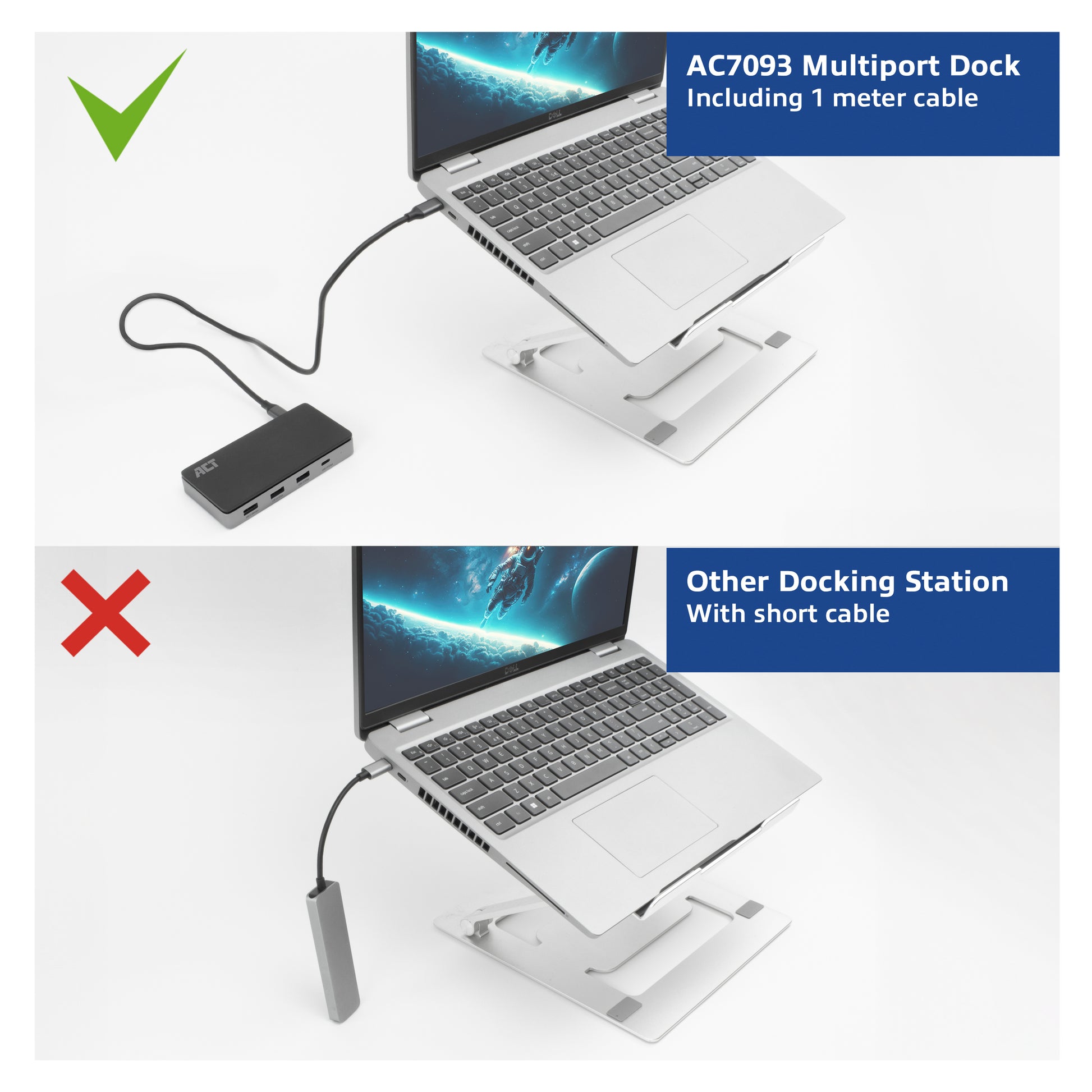 USB-C Docking Station met 2 HDMI, Gigabit Ethernet en USB-C PD - 5
