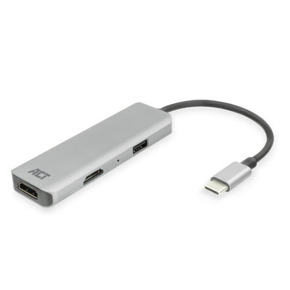 USB-C naar HDMI dual monitor adapter met MST ondersteuning
