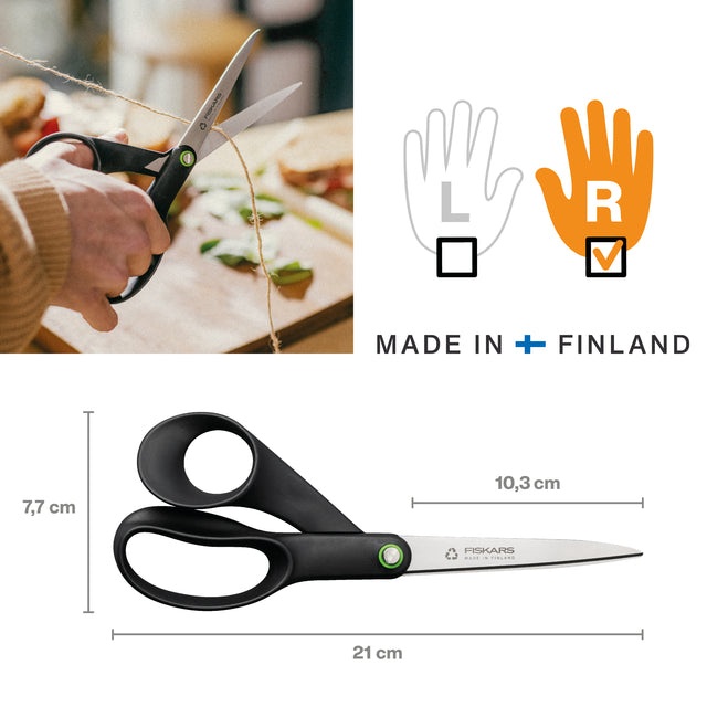 Fiskars ReNew Universele schaar 21 cm, milieuvriendelijk - 3