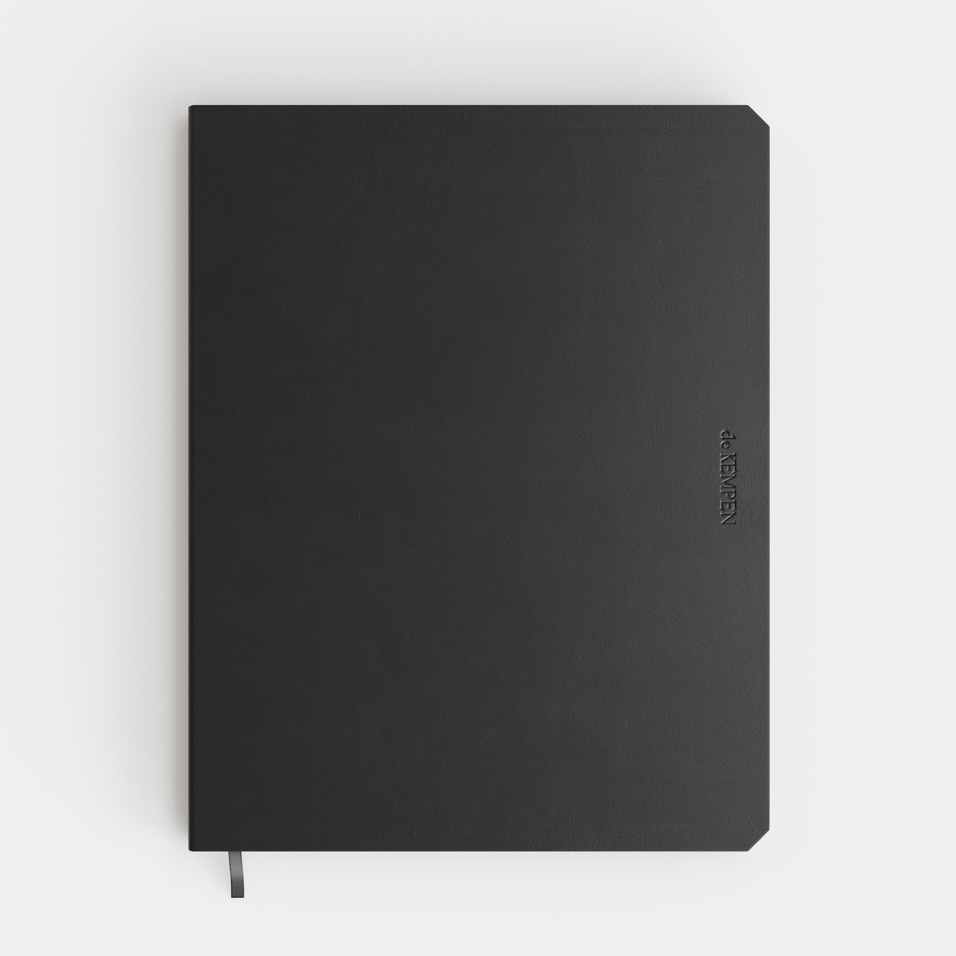 Notitieboek De Kempen Ashblack 17x22 cm Liniaal 192 Pagina's