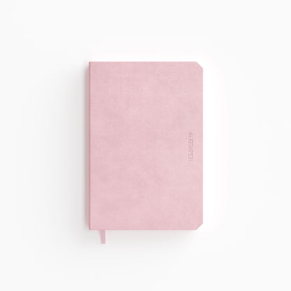 Notitieboek de KEMPEN Brut 110x160 liniaal 160 pagina's roze