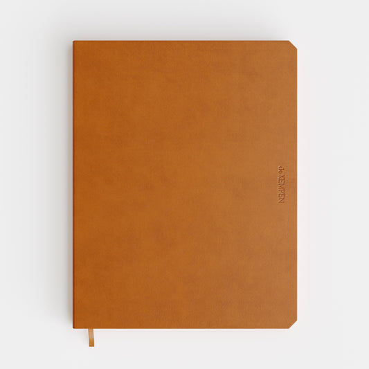 Notitieboek KEMPEN Atlas A5 171x220 mm, 192 pagina's, bruin