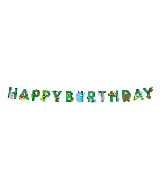 Jungle Thema Letterslinger voor Feestdecoratie