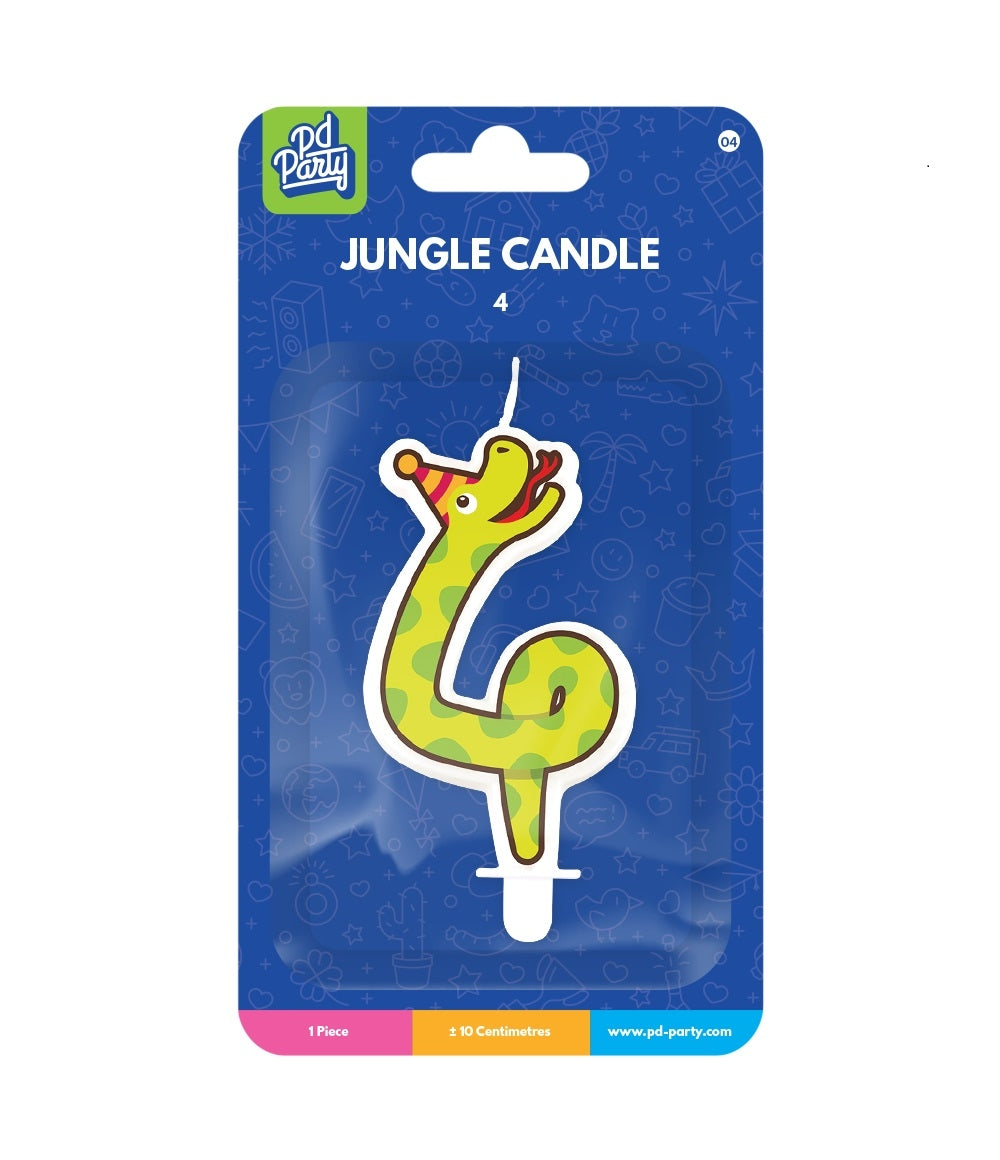 Jungle Snake Kaarsjes voor Verjaardagsdecoratie - 2