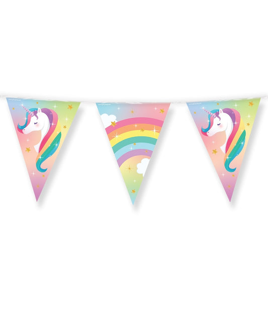 Unicorn Folie Vlaggenlijn van 10 meter