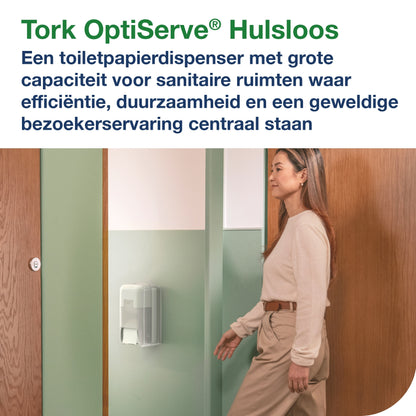 Tork T7 Universal Hulsloos 1-laags Toiletpapier, 144m, Wit - 3