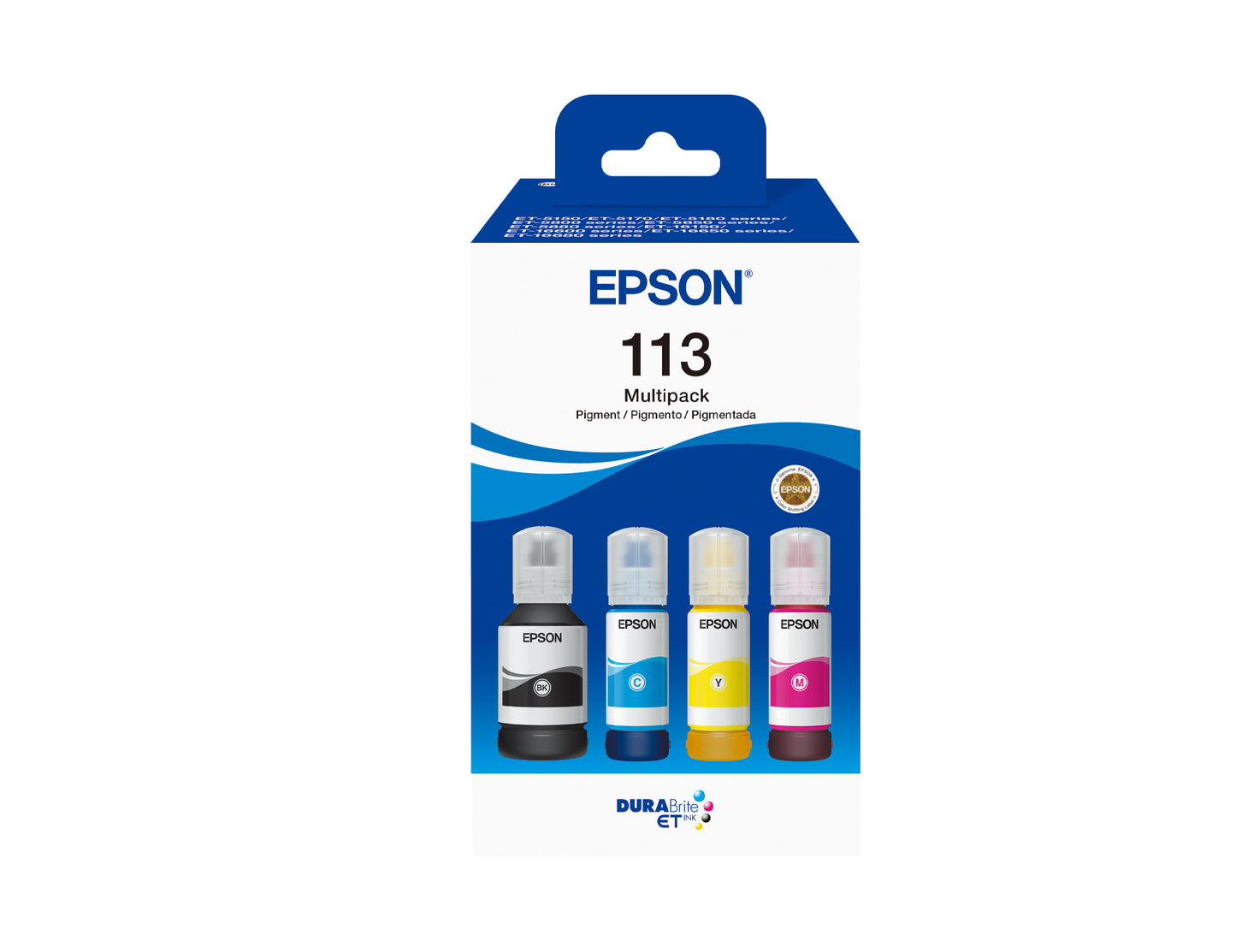 Epson 113 EcoTank Navulinkt Zwart + 3 Kleuren