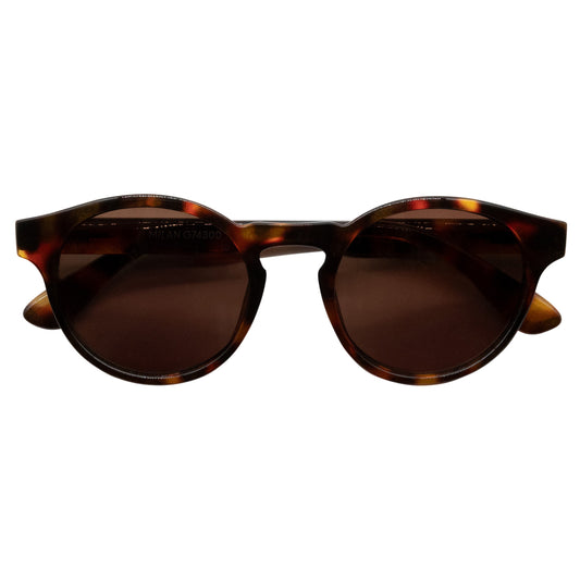 Zonnebril Milan +1.50 DPT havanna - Op sterkte met flexibel frame