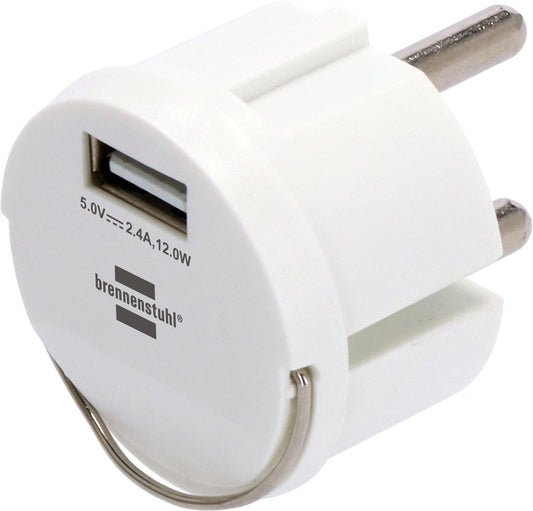 USB A Stekkeradapter Brennenstuhl 2,4A compacte laadoplossing