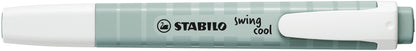 Stabilo Swing Cool Markeerstift Aardegroen, 2 lijndiktes - 2