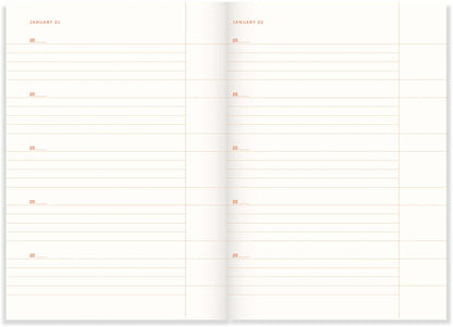 Dagboek One Line a Day Linen 5-jarige dagboek - 2
