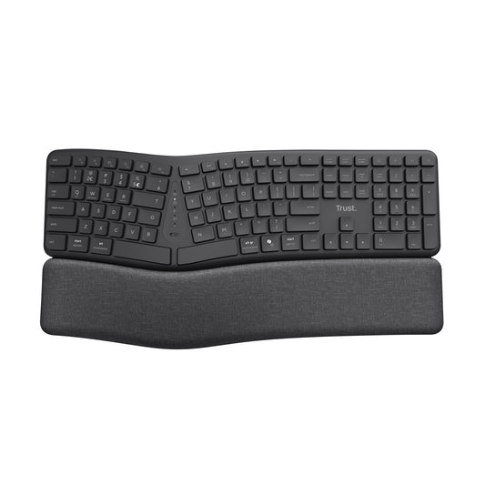 Trust Keyra Ergo Multi draadloos ergonomisch toetsenbord met split lay-out
