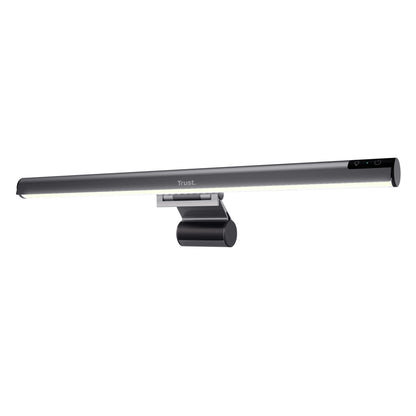 Monitorlamp met LED-verlichting voor werkplek, zwart - 2