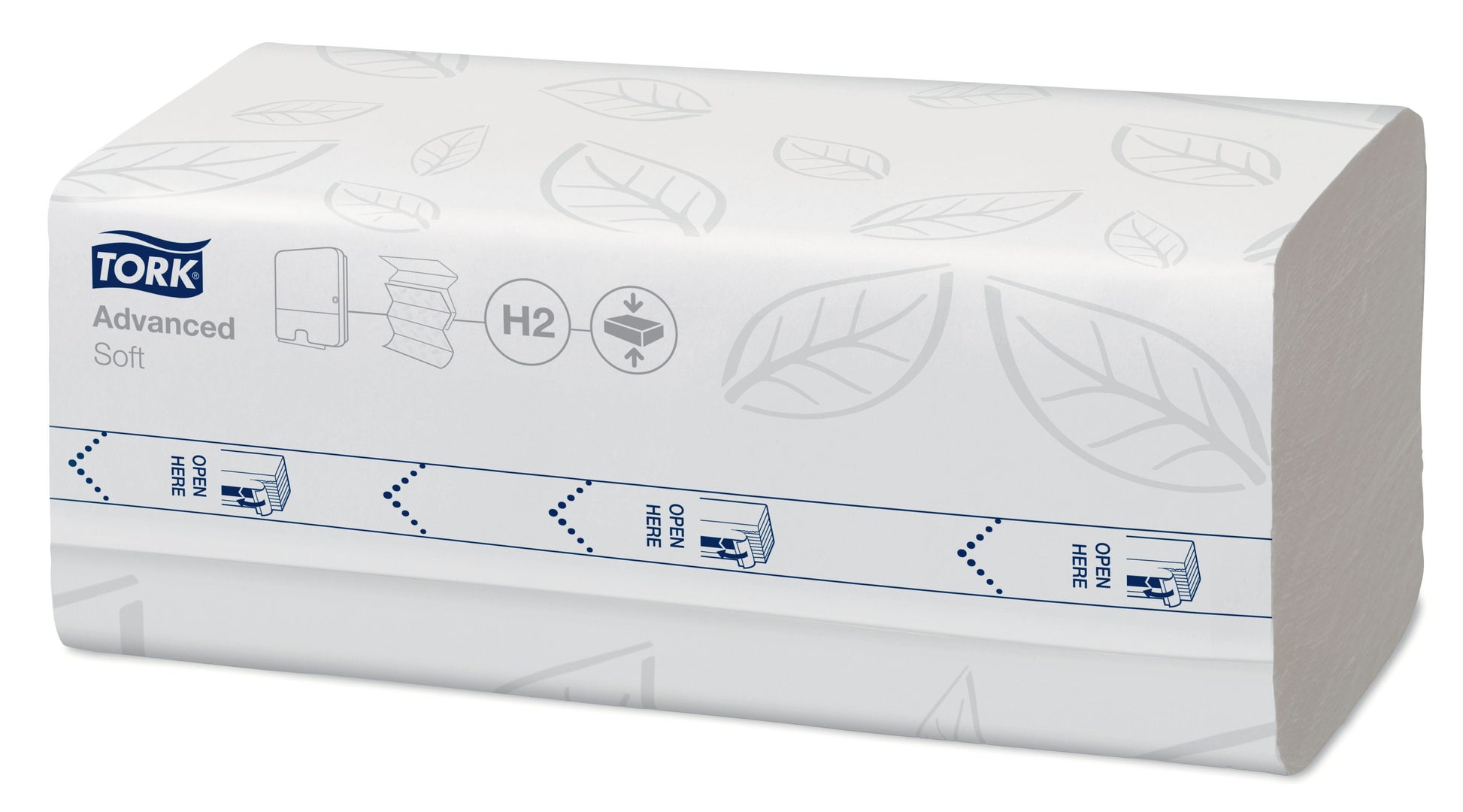 Handdoek Tork H2 Xpress Premium Compressed Advance 212x320mm - 2