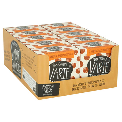 VarieJantjes Hazelnootpasta in Cupjes, 12x15g - 2