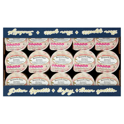 Les Gourmands Brussels Roompaté, 45x25g Cupjes - 2