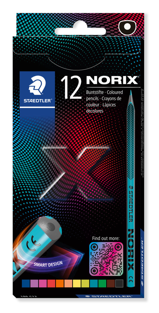 Kleurpotlood Staedtler Norix 12 kleuren
