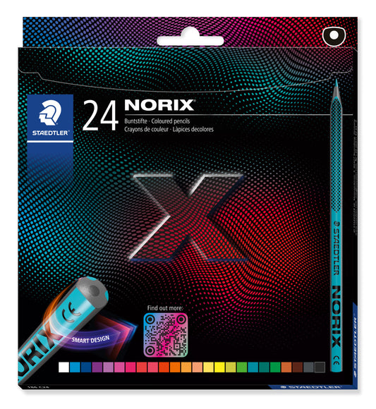 Kleurpotlood Staedtler Norix 24 kleuren