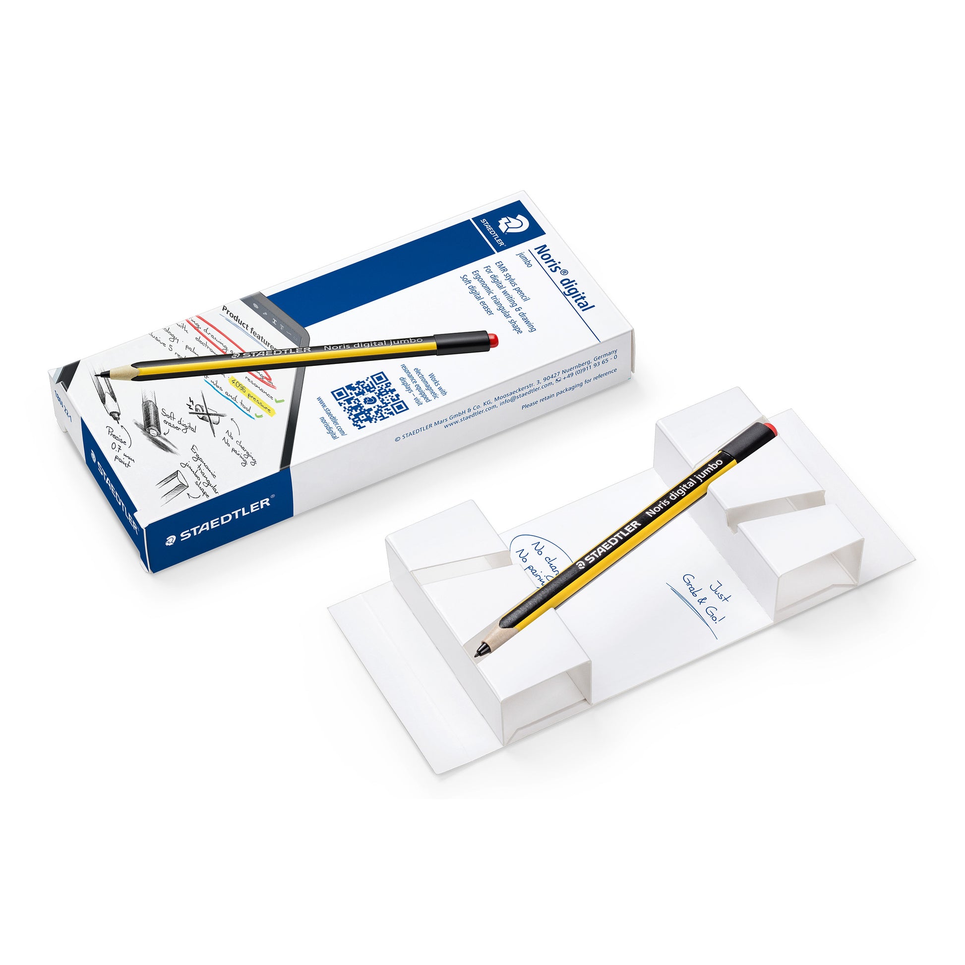 STAEDTLER Noris digital jumbo potlood, compatibel met tablets - 3