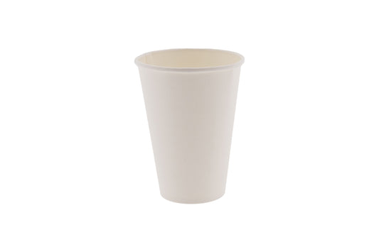 Koffiebekers 180ml karton wit 100 stuks - Duurzaam en recyclebaar