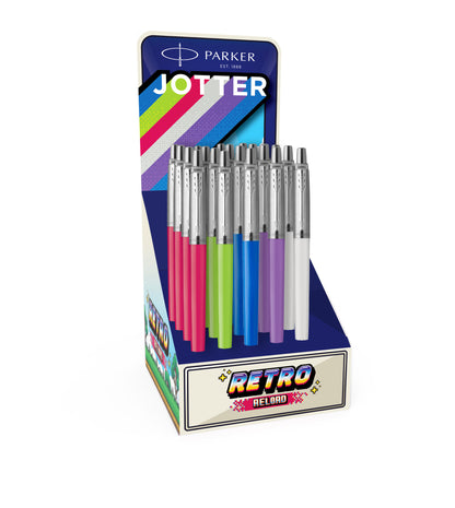 Parker Jotter Original 90 Balpen met Draaimechanisme en Blauw Schrijfkleur