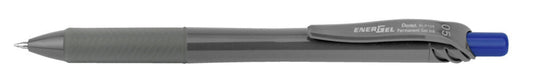 Pentel Energel Perm Gelroller 0,5mm Blauw, Documentbestendig