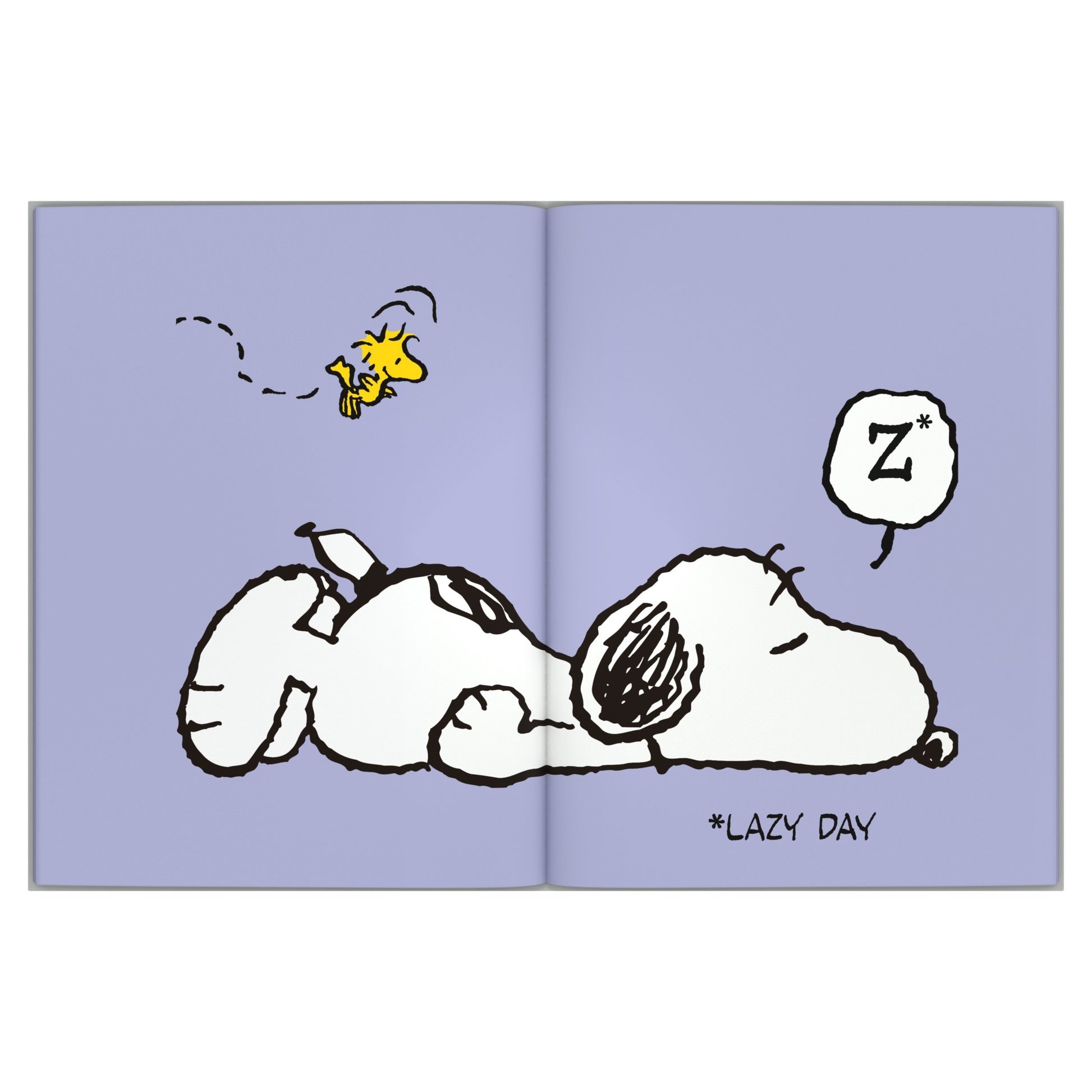 Schoolagenda 2025-2026 Lannoo Snoopy lila, 1 dag per pagina - 3