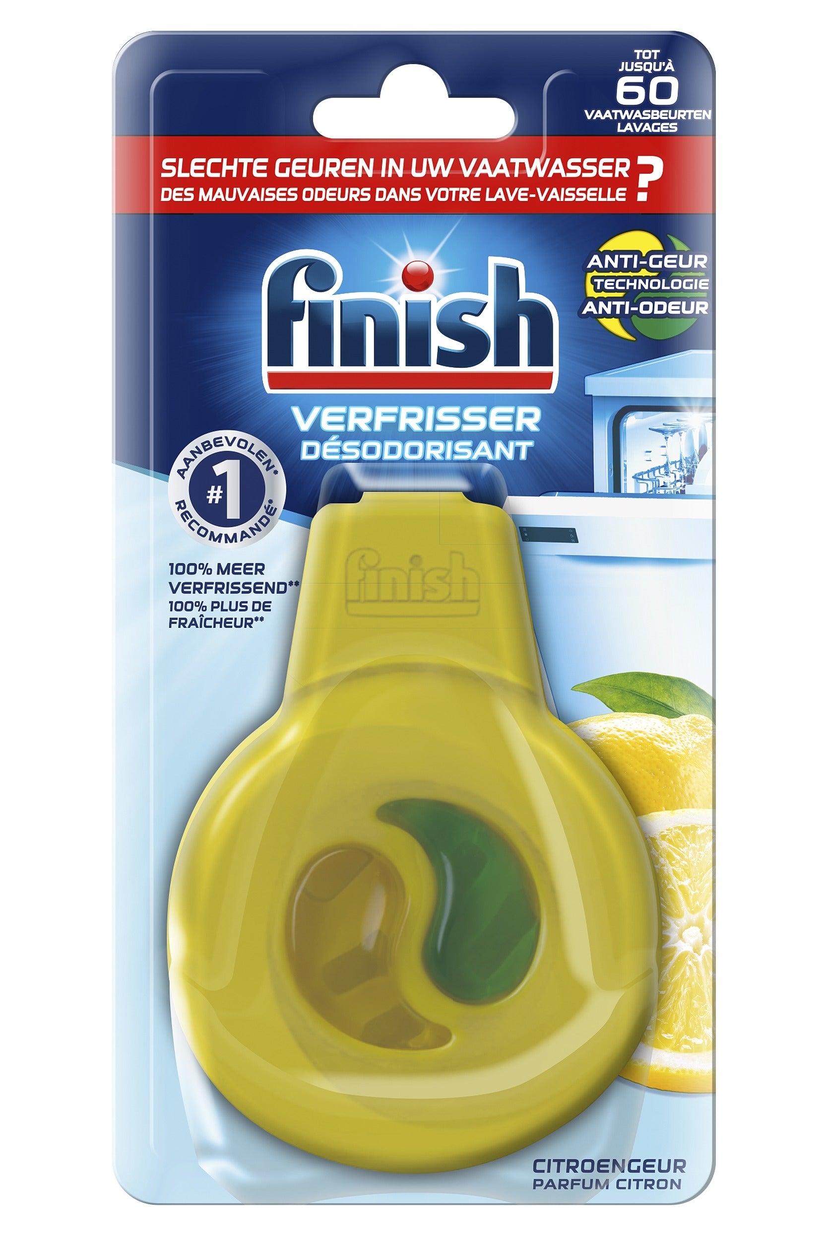 Finish Citroengeur Vaatwasser Deodorant 4ml